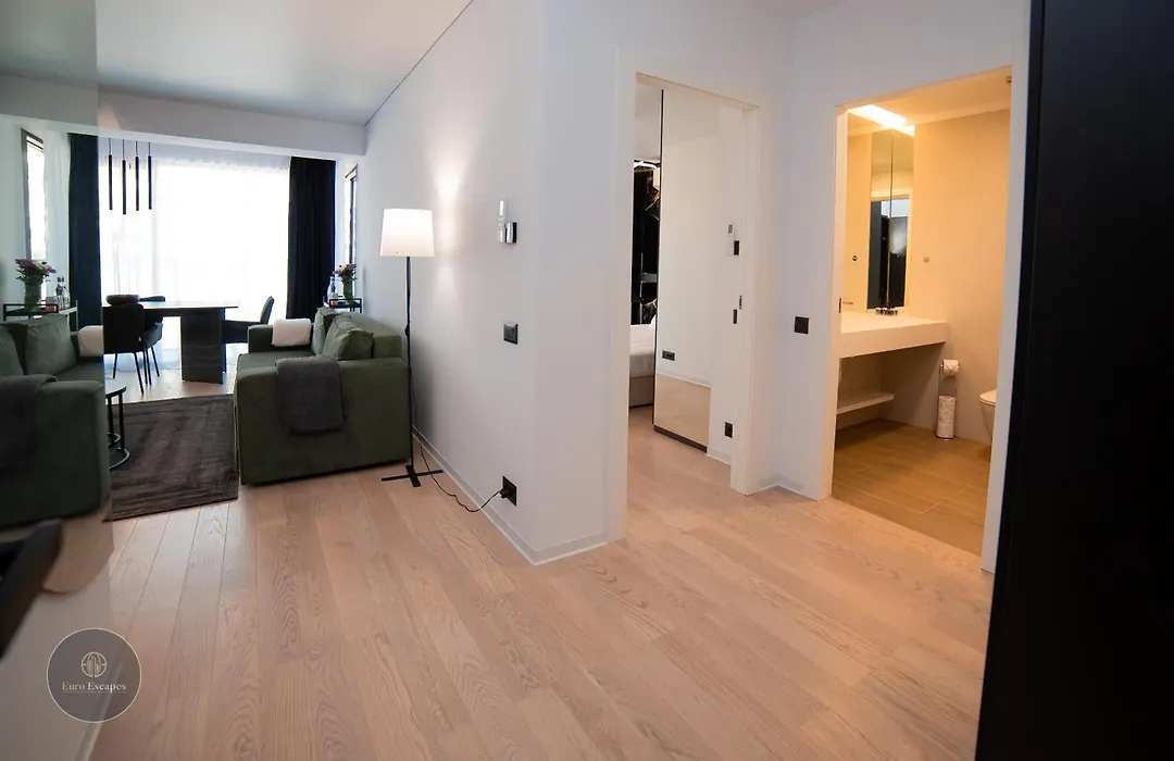 One-Bedroom Apartment With Balcony And Sofa Bed Near Pipera Metro-1